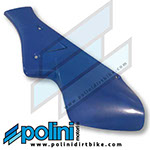 POLINI X3/X5 Right Side NUMBER PLATE (BLUE)